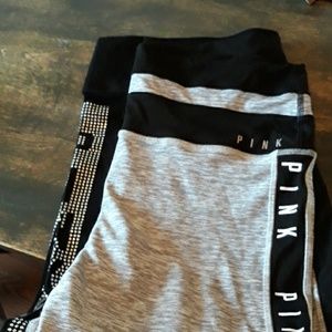 Pink leggings size xl